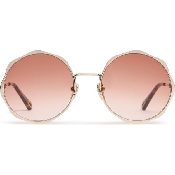 occhiali da sole Chloé marrone