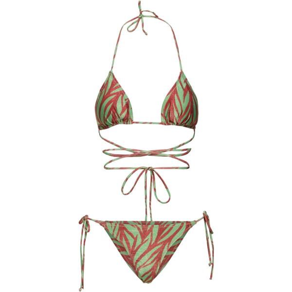 bikini Reina Olga bianco con stampe