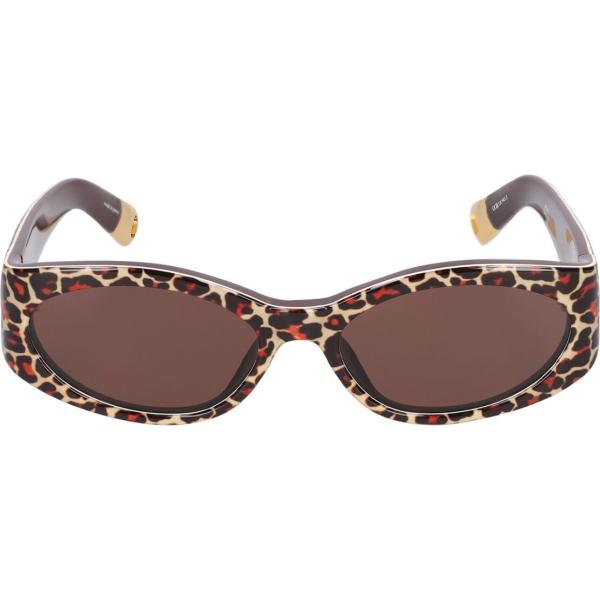 occhiali da sole Jacquemus marrone
