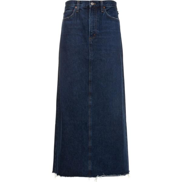 gonne Agolde blu