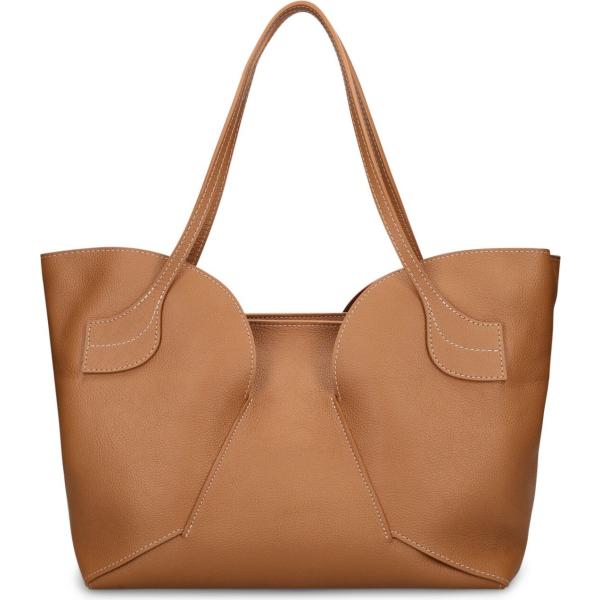 shopping bag Hereu marrone