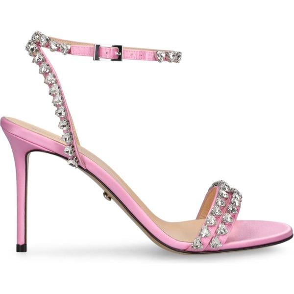 sandali in pelle Mach & Mach rosa
