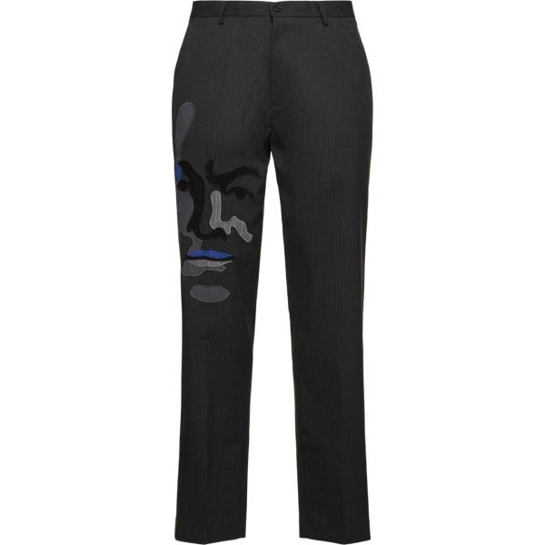 pantaloni Kidsuper Studios grigio con stampe