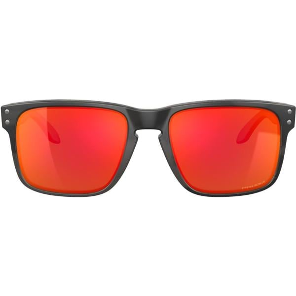 occhiali da sole da uomo in rosso classico in plastica Oakley
