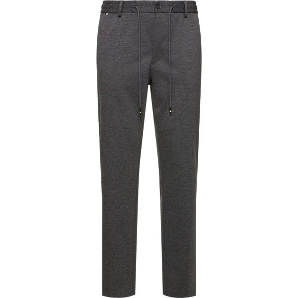 pantaloni Boss grigio