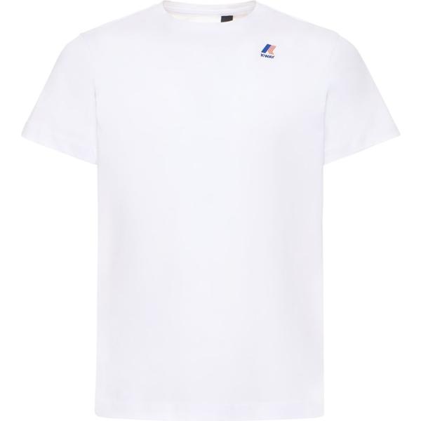t-shirt K-Way bianco