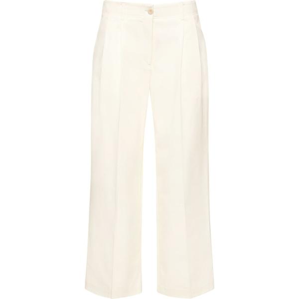 pantaloni Toteme bianco