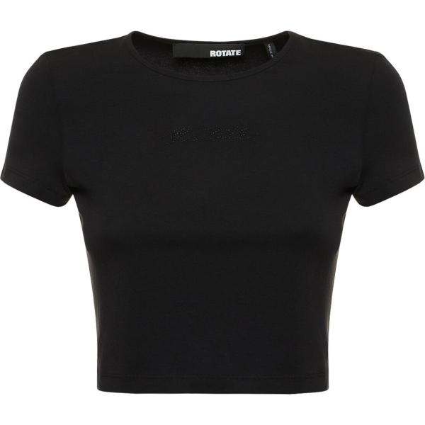 t-shirt Rotate nero