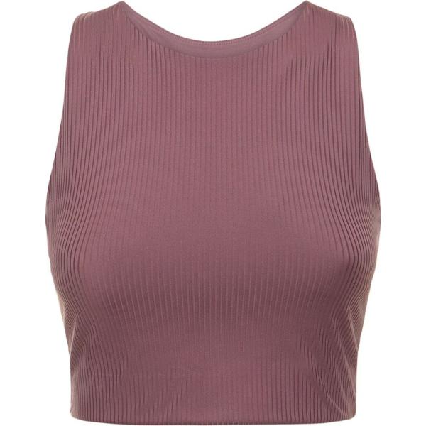 top sportivi Girlfriend Collective viola