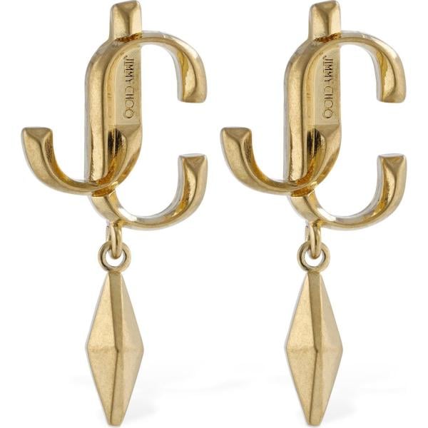 orecchini Jimmy Choo marrone