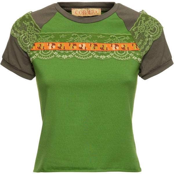 t-shirt Cormio verde