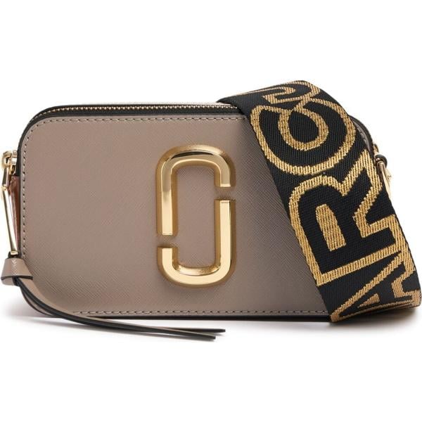 borse a spalla Marc Jacobs marrone