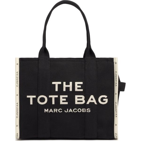 borse tote Marc Jacobs nero con stampe