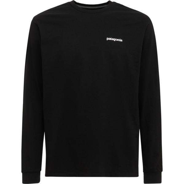 t-shirt Patagonia nero con stampe