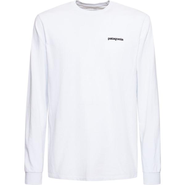 t-shirt Patagonia bianco con stampe