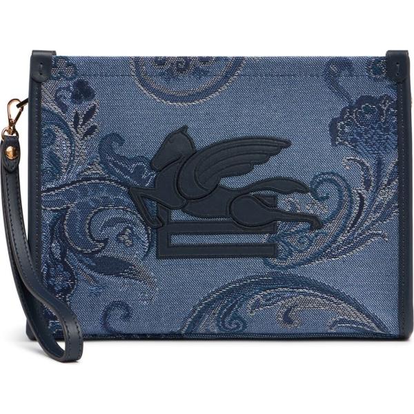 clutch Etro blu