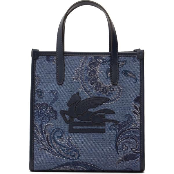 borse tote Etro blu