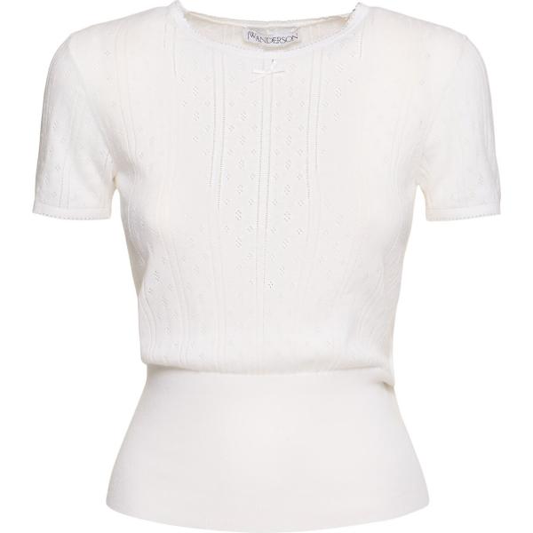 t-shirt Jw Anderson bianco