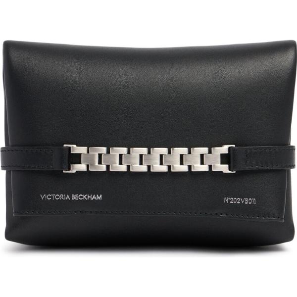 pochette Victoria Beckham nero con stampe