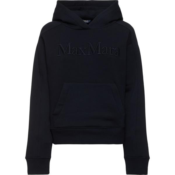 felpe con cappuccio S Max Mara blu