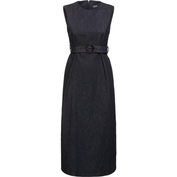 vestiti midi/longuette S Max Mara blu