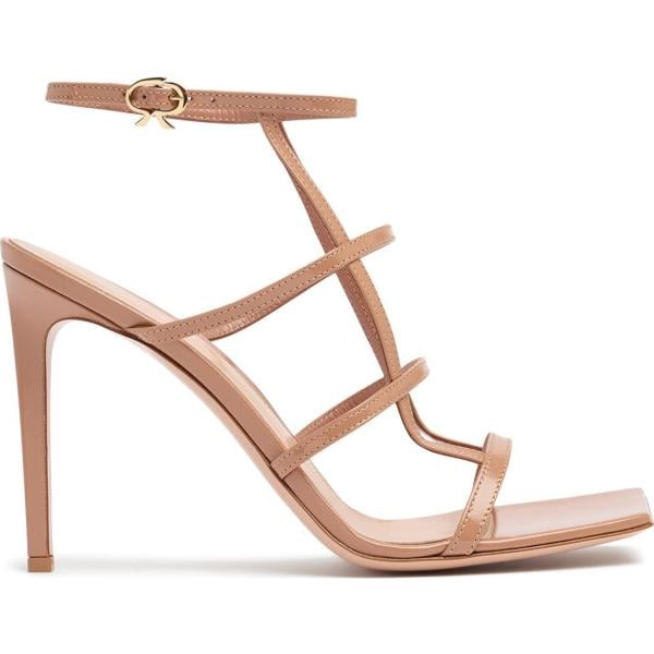 sandali in pelle Gianvito Rossi marrone
