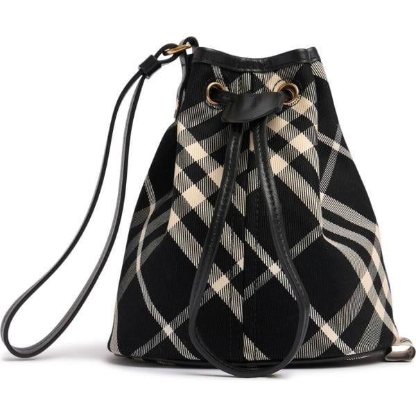 borse a mano Burberry nero