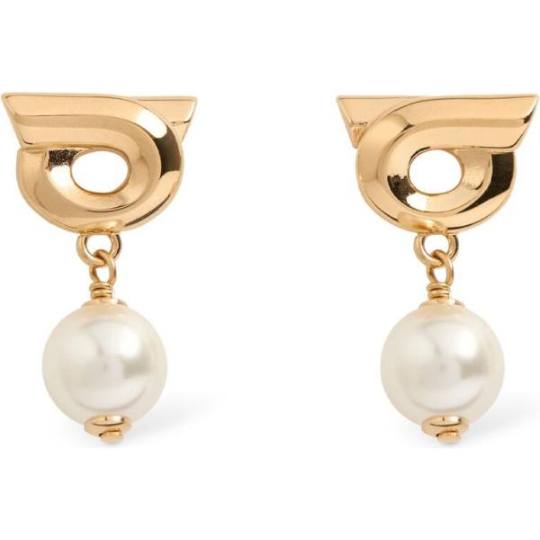 orecchini Ferragamo bianco