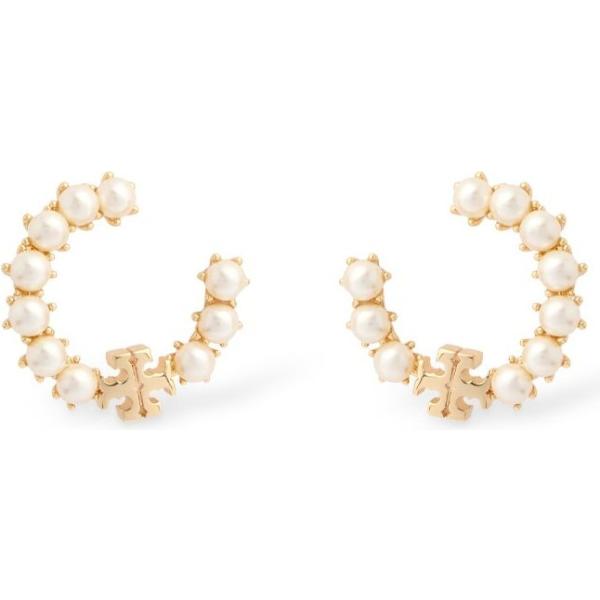 orecchini Tory Burch bianco