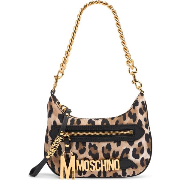 borse a spalla Moschino multicolore