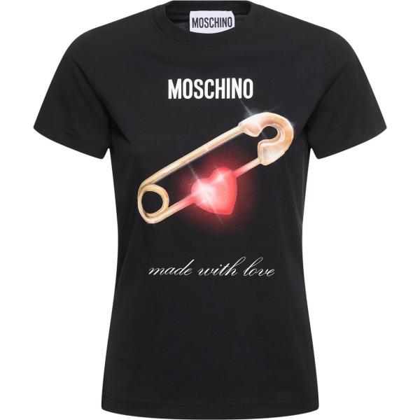 t-shirt Moschino nero