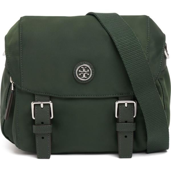 borse messenger Tory Burch grigio