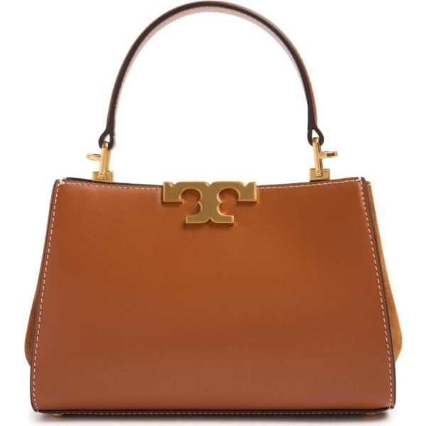 borse a cartella Tory Burch marrone