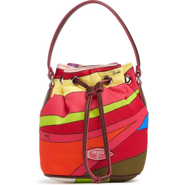 borse a secchiello Pucci multicolore con stampe