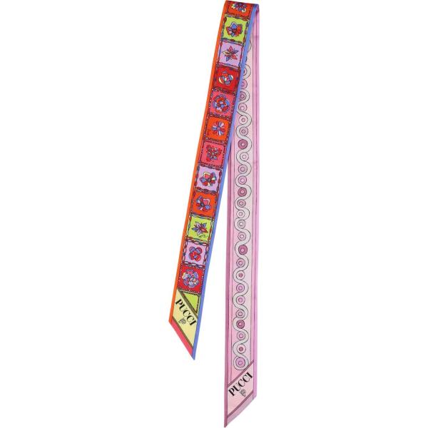 sciarpe Pucci bianco con stampe