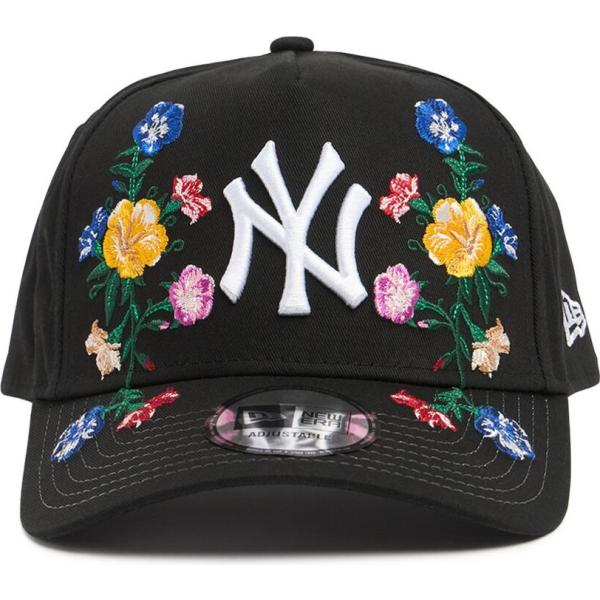 cappelli New Era nero a fiori