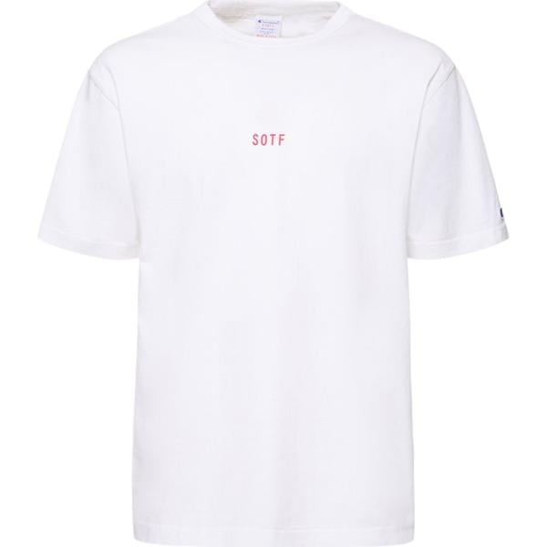 t-shirt Champion Pinnacle bianco