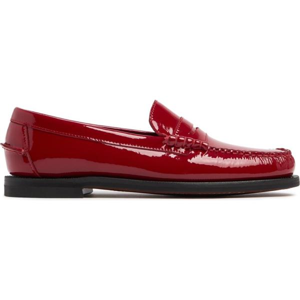 mocassini Sebago rosso