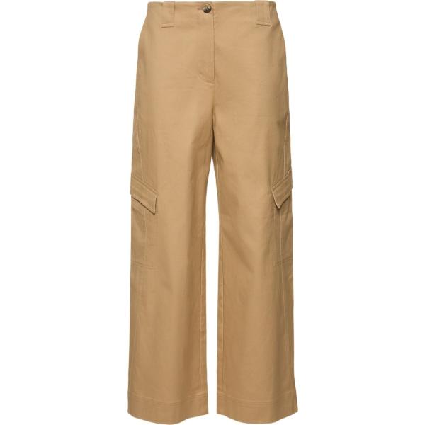 pantaloni cargo Ganni marrone