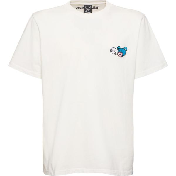 t-shirt Inbetweeners bianco con stampe