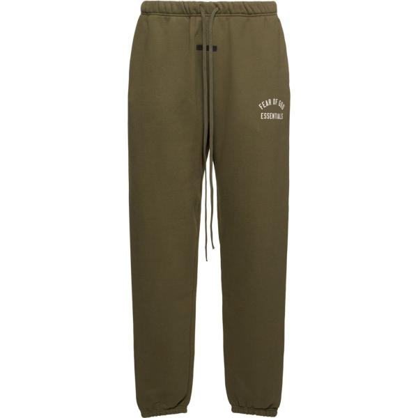 pantaloni Fear Of God Essentials verde