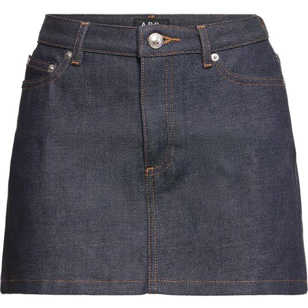 minigonne A.p.c. blu