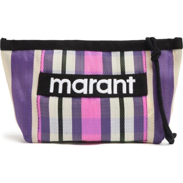 valigie Isabel Marant viola con stampe