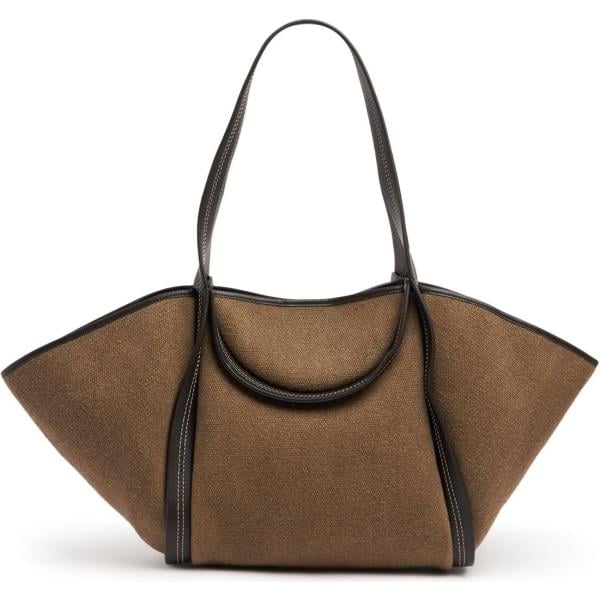 shopping bag Hereu marrone