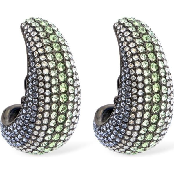 orecchini Swarovski grigio