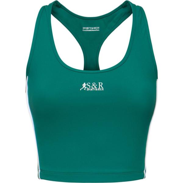 top sportivi Sporty & Rich bianco