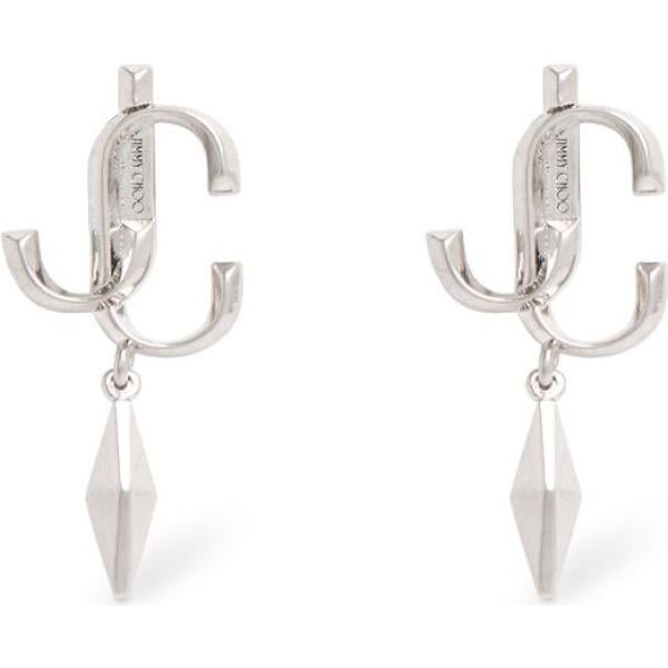 orecchini Jimmy Choo bianco