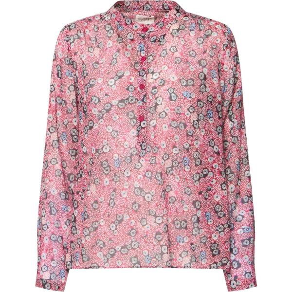 camicie Marant Etoile nero con stampe