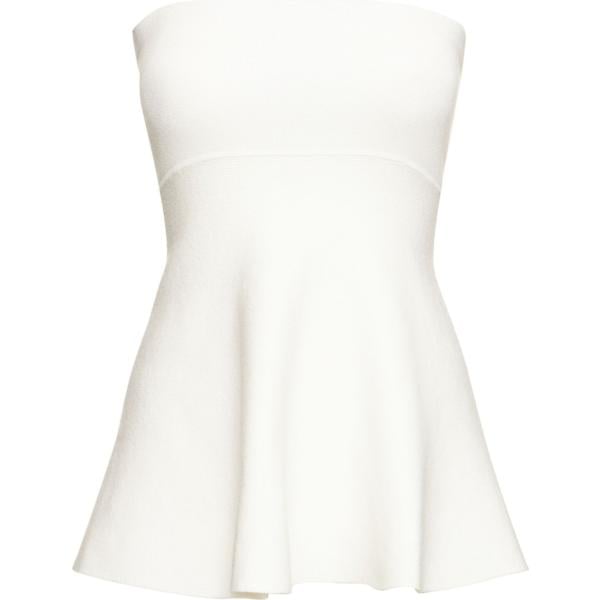 top The Frankie Shop bianco