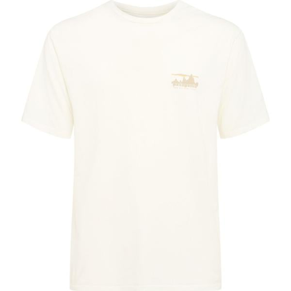 t-shirt Patagonia bianco con stampe